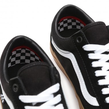 VANS SKATE OLD SKOOL SHOES BLACK/GUM