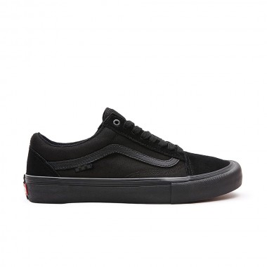 VANS SKATE OLD SKOOL SHOES BLACK/BLACK