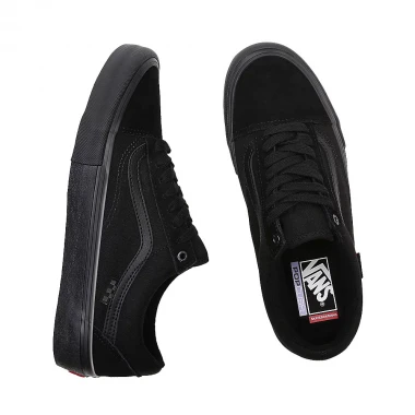 VANS SKATE OLD SKOOL SHOES BLACK/BLACK
