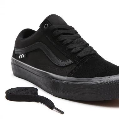 VANS SKATE OLD SKOOL SHOES BLACK/BLACK