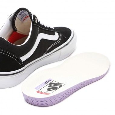 VANS SKATE OLD SKOOL SHOES BLACK/WHITE
