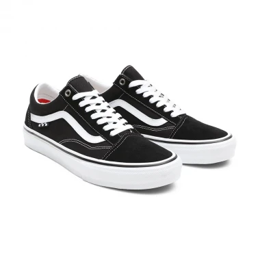 VANS SKATE OLD SKOOL SHOES BLACK/WHITE