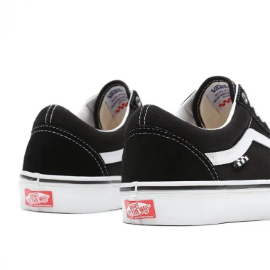VANS SKATE OLD SKOOL SHOES BLACK/WHITE
