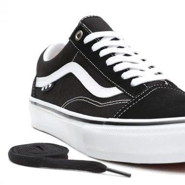 VANS SKATE OLD SKOOL SHOES BLACK/WHITE