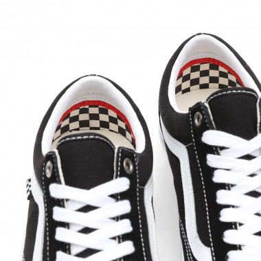 VANS SKATE OLD SKOOL SHOES BLACK/WHITE