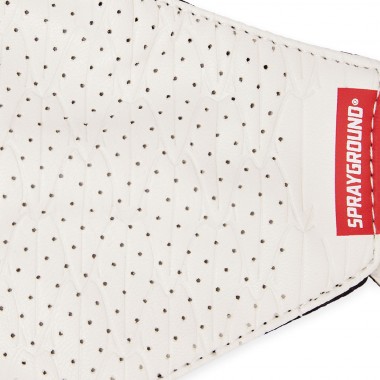 SPRAYGROUND SHARK SKIN PVC FACE MASK