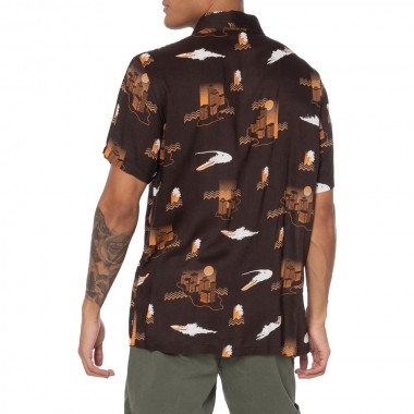PROTEST PRTDAILEY SS SHIRT DEEP GRAY