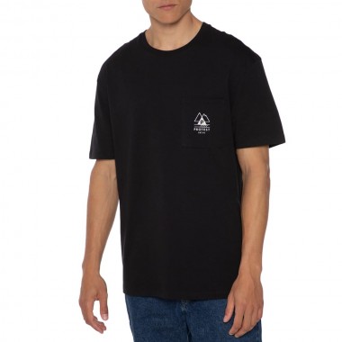 PROTEST ISIAH T-SHIRT TRUE BLACK