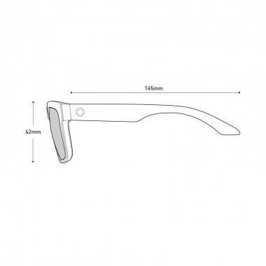 SPY DISCORD SLAYCO SUNGLASSES MT BLK-VP HP BRNZ/PURP SPEC MR