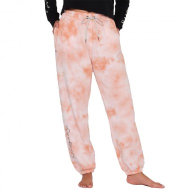 SALTY CREW ALPHA W SWEATPANT PEACH TIE DYE