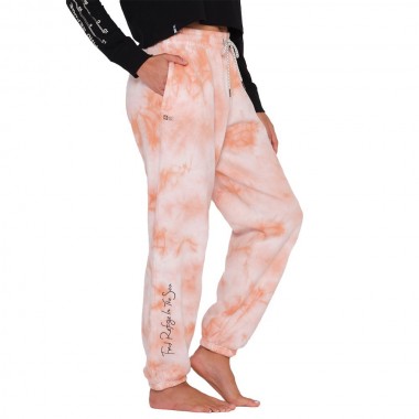 SALTY CREW ALPHA W SWEATPANT PEACH TIE DYE