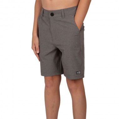 SALTY CREW DRIFTER 2 BOYS UTILITY SHORT GREY