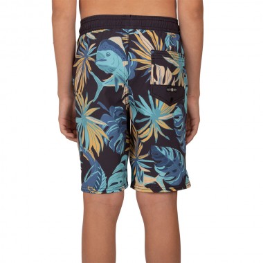 SALTY CREW ISLAND DAYS BOYS ELASTIC BLACK