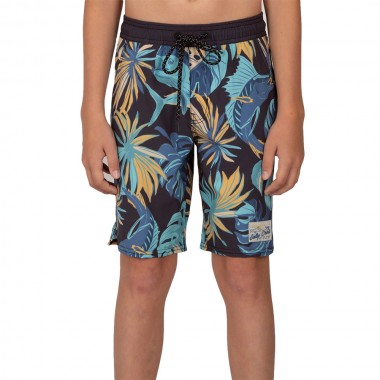 SALTY CREW ISLAND DAYS BOYS ELASTIC BLACK