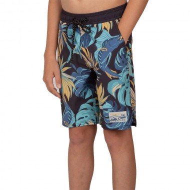 SALTY CREW ISLAND DAYS BOYS ELASTIC BLACK