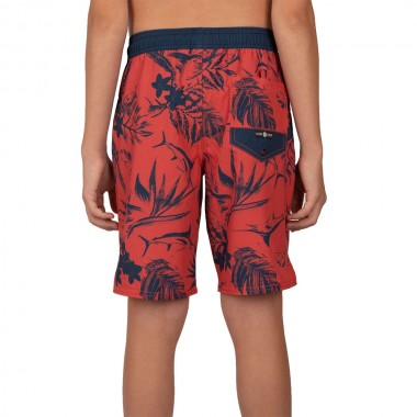 SALTY CREW ISLAND DAYS BOYS ELASTIC NEO CORAL