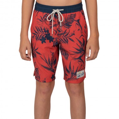 SALTY CREW ISLAND DAYS BOYS ELASTIC NEO CORAL
