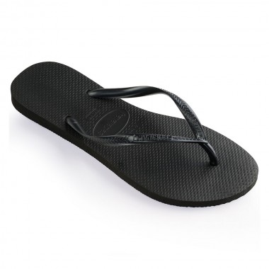 HAVAIANAS SLIM SANDALS BLACK