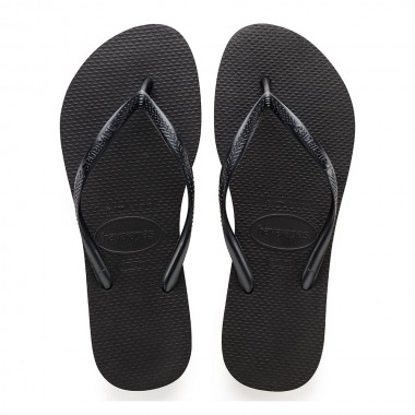 HAVAIANAS SLIM SANDALS BLACK