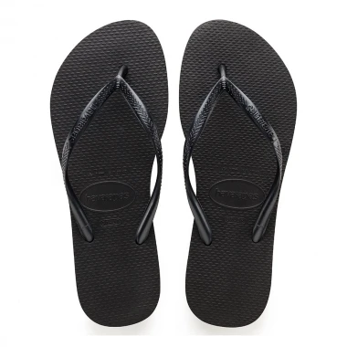 HAVAIANAS SLIM SANDALS BLACK