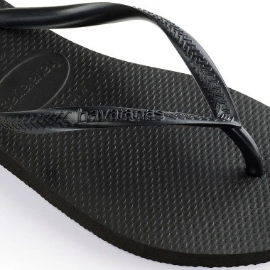 HAVAIANAS SLIM SANDALS BLACK