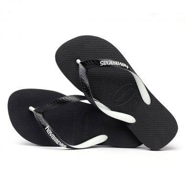 HAVAIANAS TOP MIX SANDALS BLACK/BLACK