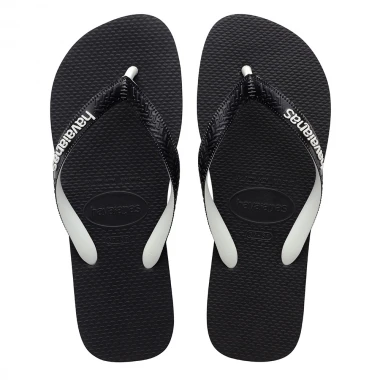 HAVAIANAS TOP MIX SANDALS BLACK/BLACK