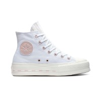 CONVERSE CHUCK TAYLOR ALL STAR LIFT HI CRAFTED WHITE/EGRET