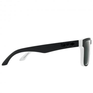 SPY HELM SUNGLASSES WHITEWALL-HP GR GRN POLAR/BLK SPEC MIR