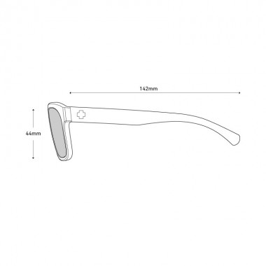SPY CROSSWAY SUNGLASSES PEACH TORT-BRONZE PEACH/PINK FADE