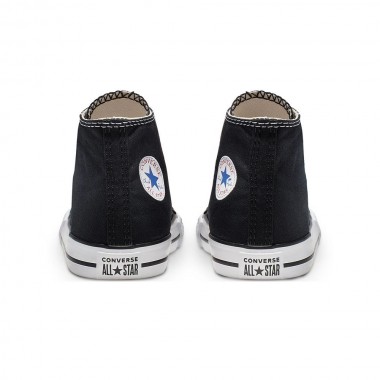CONVERSE CHUCK TAYLOR ALL STAR CLASSIC HI KIDS SHOES BLACK