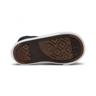 CONVERSE CHUCK TAYLOR ALL STAR CLASSIC HI KIDS SHOES BLACK