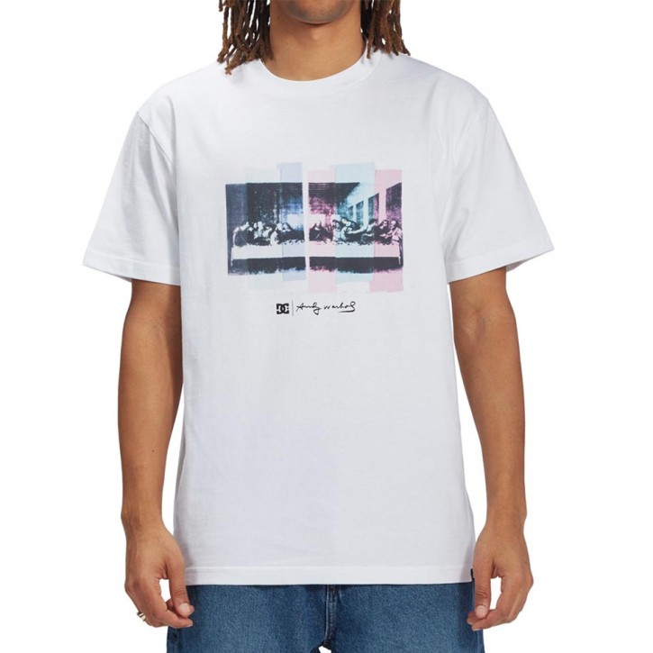 DC X ANDY WARHOL THE LAST SUPPER TEE WHITE