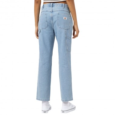 DICKIES ELLENDALE DENIM PANTS VINTAGE BLUE