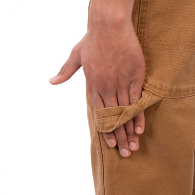 DICKIES DUCK CANVAS CARPENTER PANT SW BROWN DUCK