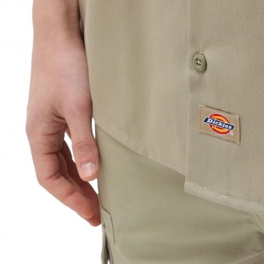 DICKIES WORK SS SHIRT REC KHAKI
