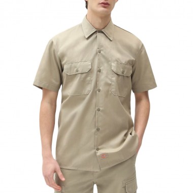 DICKIES WORK SS SHIRT REC KHAKI