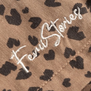 FEMI STORIES ARTI SHORTS BROWN LEOPARD