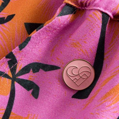 FEMI STORIES FITO SHORTS ORANGE PARADISE
