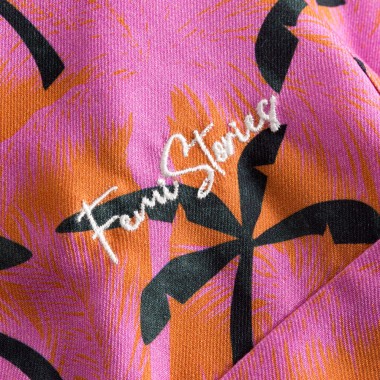FEMI STORIES FITO SHORTS ORANGE PARADISE