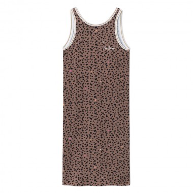 FEMI STORIES MARI DRESS BROWN LEOPARD