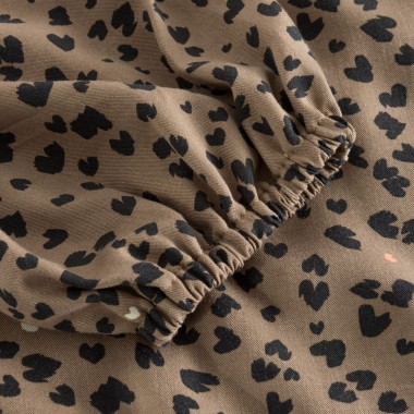 FEMI STORIES SOSO SHIRT BROWN LEOPARD