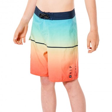 RIP CURL DAWN PATROL BOY BOARDSHORT CORAL