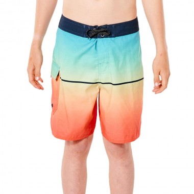 RIP CURL DAWN PATROL BOY BOARDSHORT CORAL