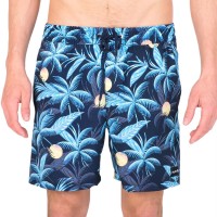 HURLEY CANNONBALL VOLLEY 17&quot SWIM SHORT OBSIDIAN