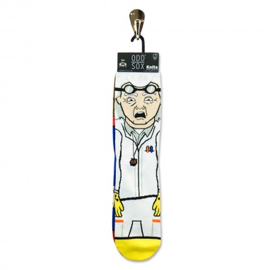 ODD SOX X BACK TO THE FUTURE DOC & MARTY SOCKS
