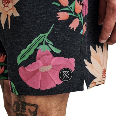 ROARK SHOREY SIERRA MADRE BOARDSHORTS BLACK