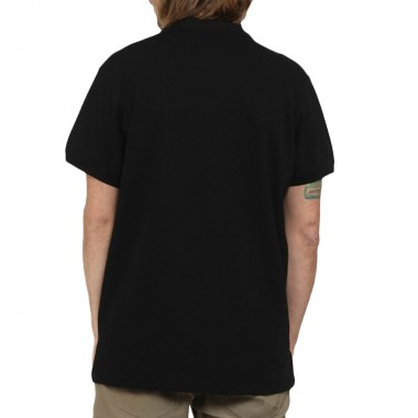 HORSEFEATHERS KATO POLO T-SHIRT BLACK