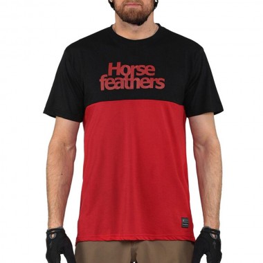 HORSEFEATHERS FURY T-SHIRT TRUE RED