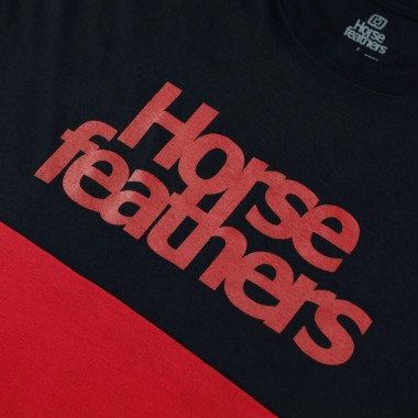 HORSEFEATHERS FURY T-SHIRT TRUE RED